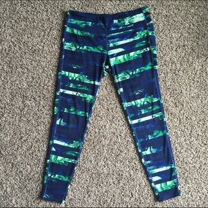 Athleta Floral Flow Chaturanga Tight